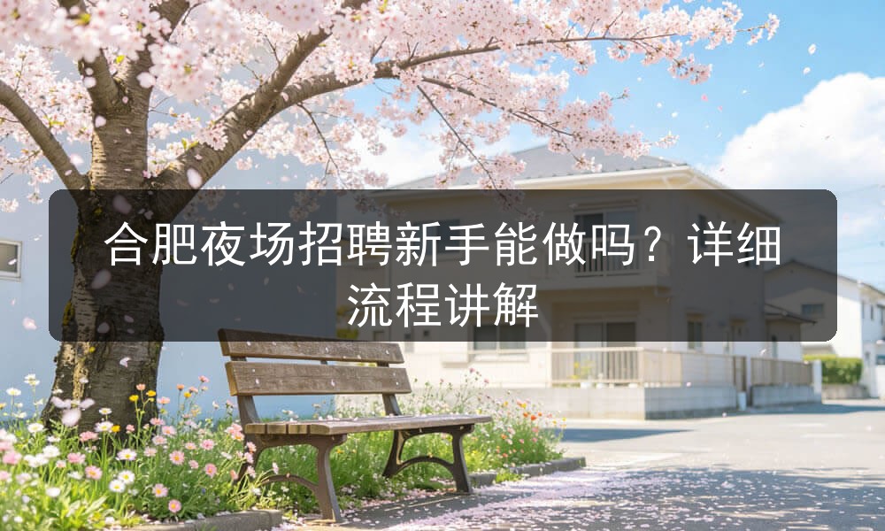 合肥夜场新手入职